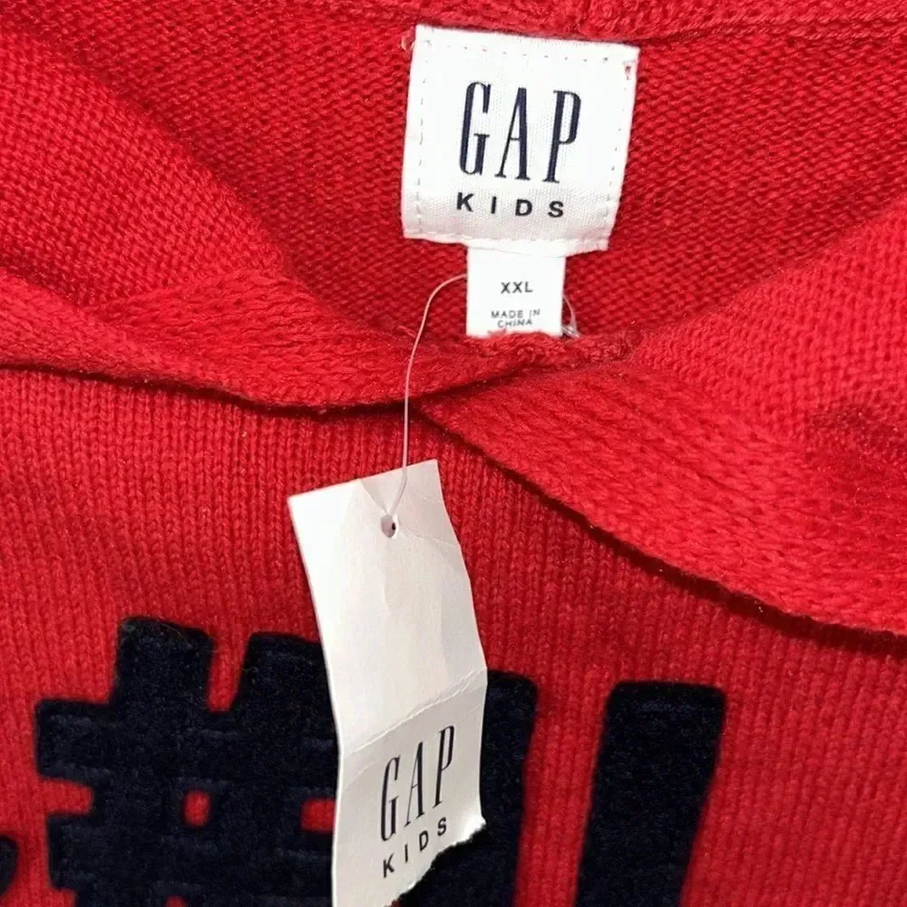 Gap Boys Wool Blend Hoodie Sweater Top(Size XXL)
